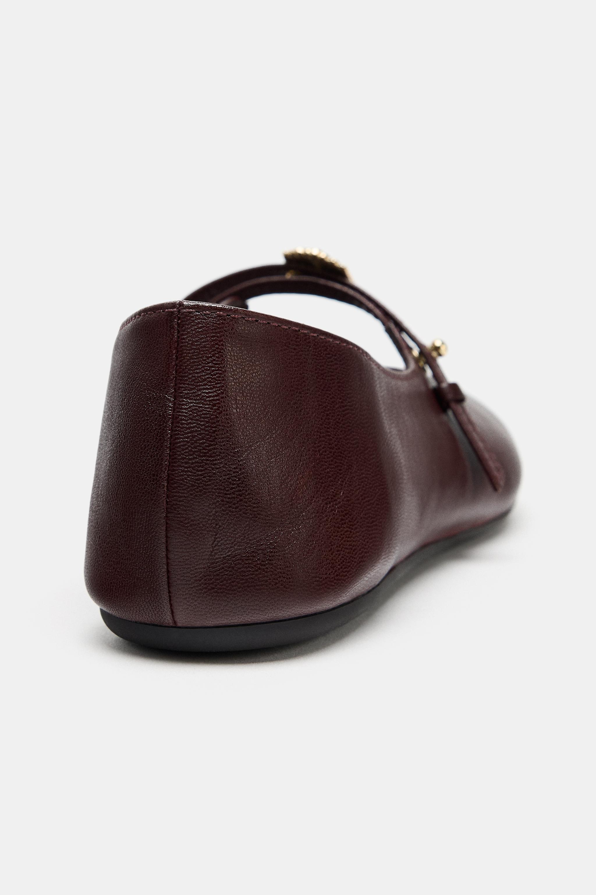 BALLERINES EN CUIR SOFT